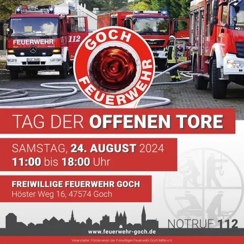 Poster FF TdoT (Rechte: Feuerwehr Goch)