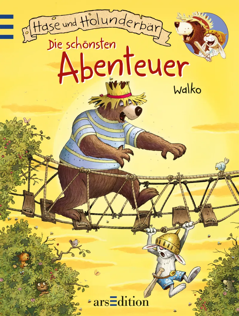Buchcover "Hase und Holunderbär" (Rechte: arsedition)