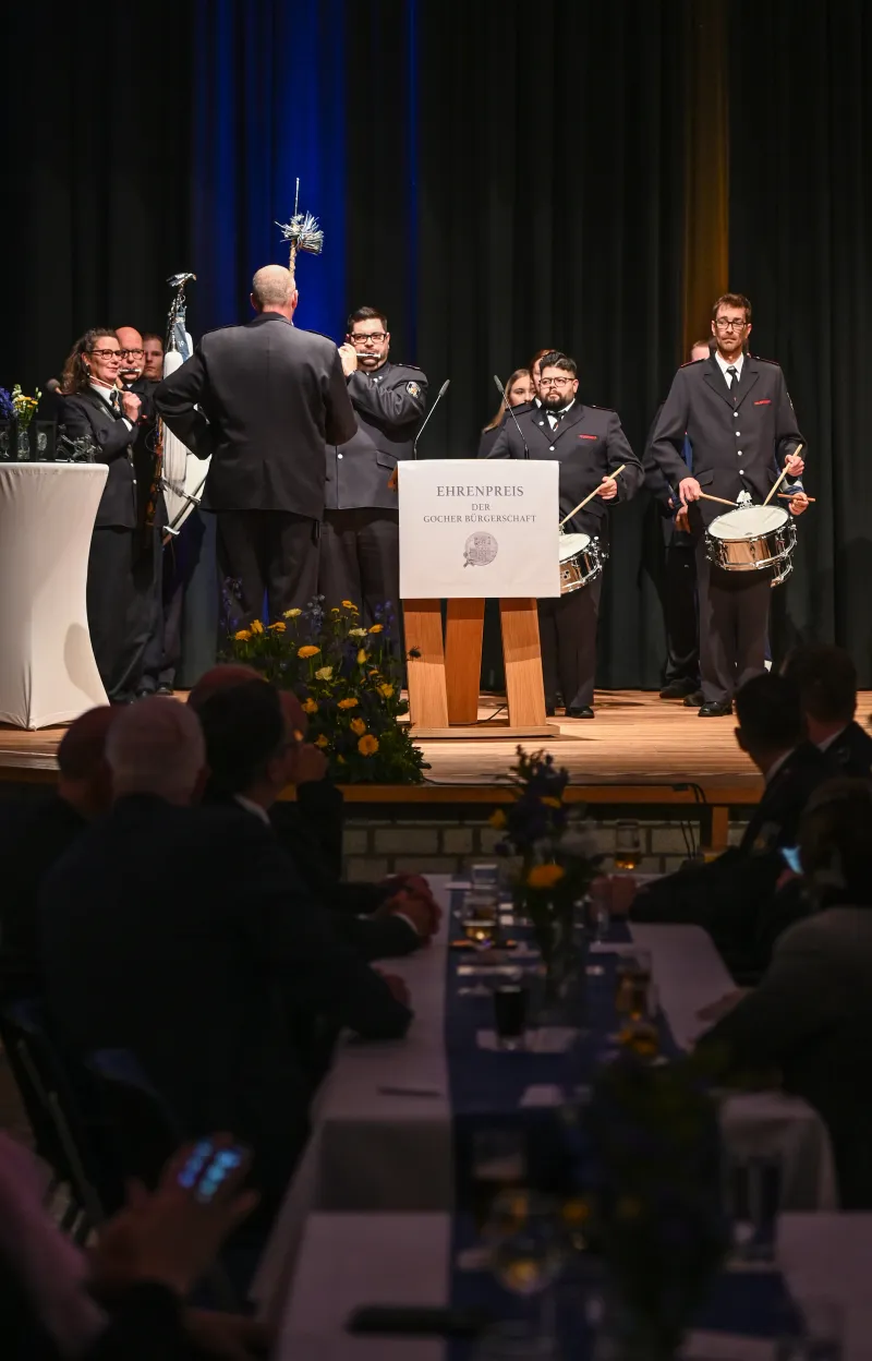 Verleihung des Ehrenpreises der Gocher Bürgerschaft (Foto: Markus van Offern)