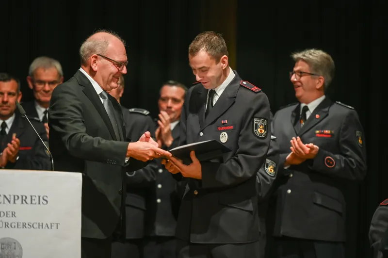 Verleihung des Ehrenpreises der Gocher Bürgerschaft (Foto: Markus van Offern)