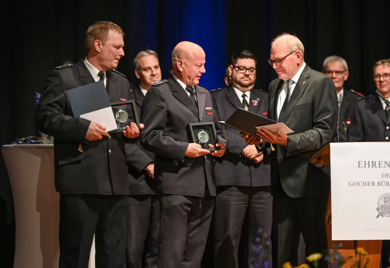 Verleihung des Ehrenpreises der Gocher Bürgerschaft (Foto: Markus van Offern)